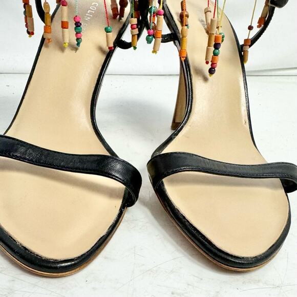 Colin Stewart Beaded Multicolored Heels Size 7.5 - Picture 4 of 8
